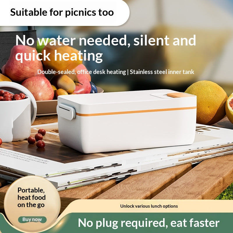 Lunch box electric 1000 ml, portabil, încălzire rapidă, inox