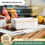 Lunch box electric 1000 ml, portabil, încălzire rapidă, inox