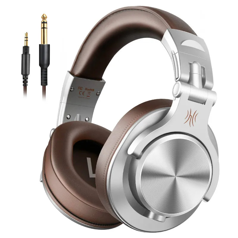 Oneodio A71 Wired Over Ear HiFi Headphones With Mic Studio DJ Headphone Professional Monitor Recording Mixing Headset For Gaming - TechSmartX
