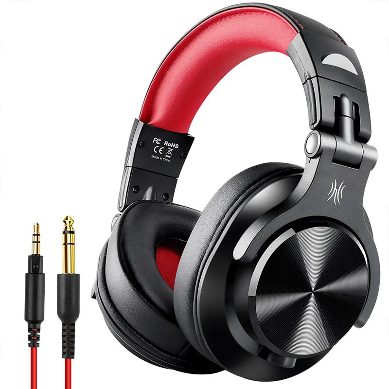 Oneodio A71 Wired Over Ear HiFi Headphones With Mic Studio DJ Headphone Professional Monitor Recording Mixing Headset For Gaming - TechSmartX