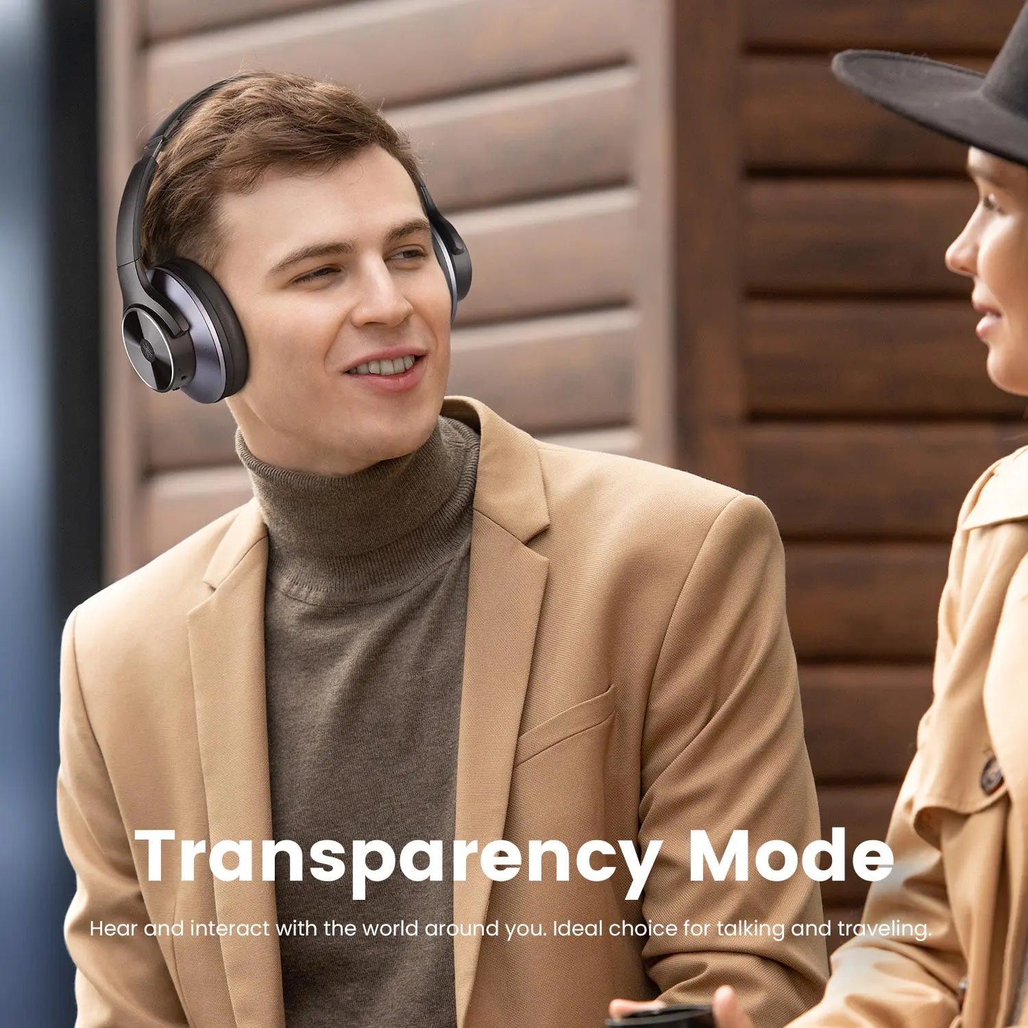 Oneodio A10 Bluetooth 5.4 Headphones Hybrid Active Noise Cancelling With Hi-Res Audio Over Ear Wireless Headset ANC With 5-Mic - TechSmartX