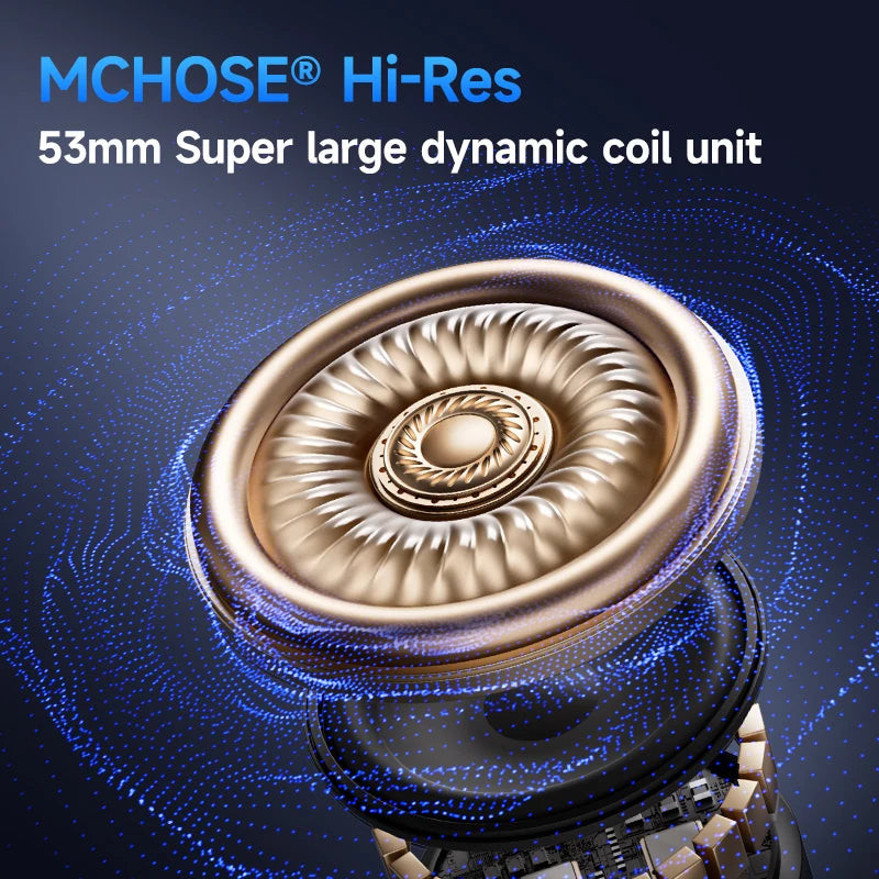 MCHOSE V9 Pro Gaming Headset, Over-Ear Quad-Mode Wireless Bluetooth Headphones for PC with Microphone (Delta Style) - TechSmartX