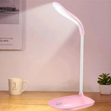 Dormitory Reading the USB Charging LED Lamp That Shield an Eye Beads Three Gears Touch Dimmer Lamp - TechSmartX