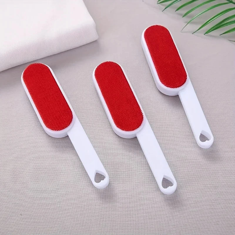 Self-cleaning Lint Sticking Roller 2 Sides Dedusting Brush Pet Hair Remover Brush Removing Dog Cat Hair from Sofa Carpet Clothes - TechSmartX