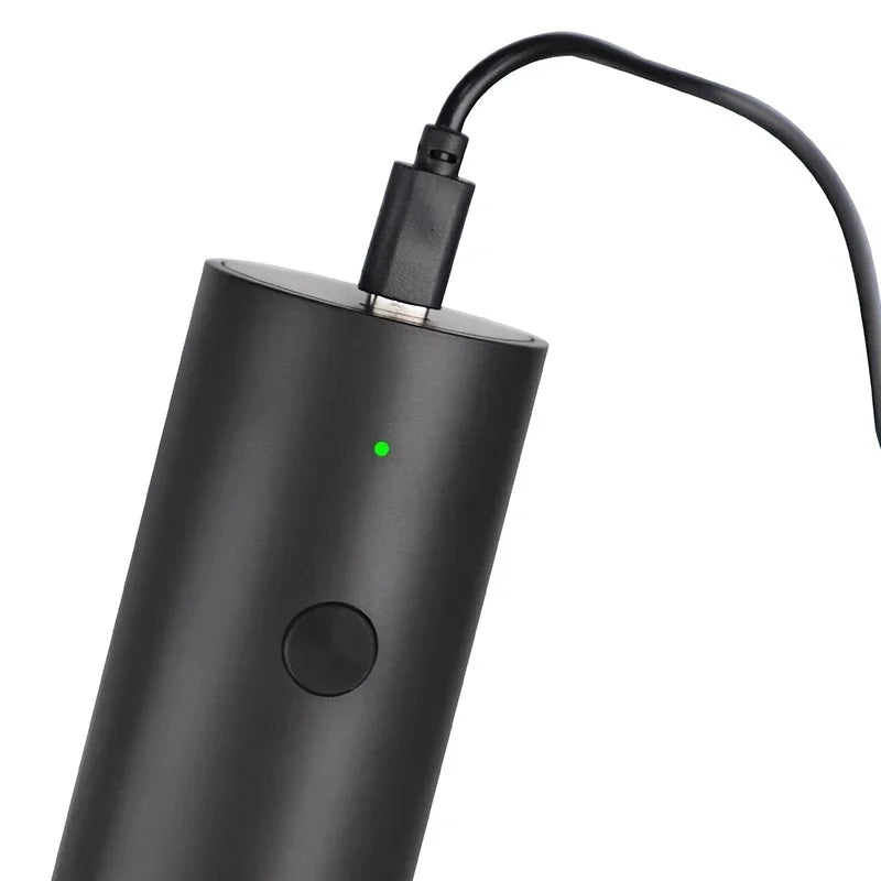 USB Rechargeable Electric Salt and Pepper Grinder Adjustable Coarseness Large Capacity Auto Spices Grinders Kitchen Cooking Tool - TechSmartX