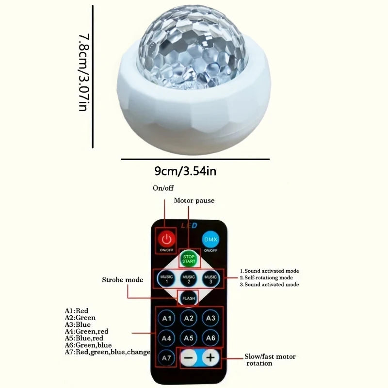Northern Lights Starry Sky Projector Lamp LED Atmosphere Light Night Aura Aurora Glowing Lamp for Room Party Decoration Gifts - TechSmartX