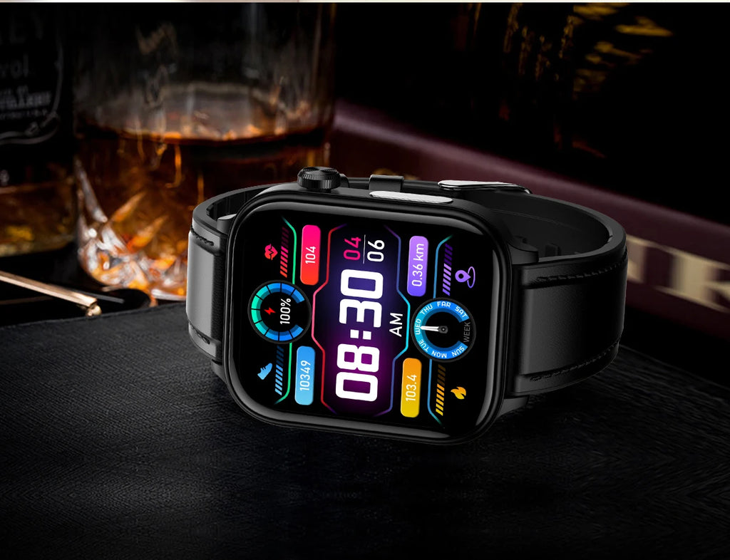 2025 New ECG+PPG Monitoring Smart Watch Women Blood pressure Blood Lipid Uric Acid Women Menstrual Health Tracker Smartwatches - TechSmartX