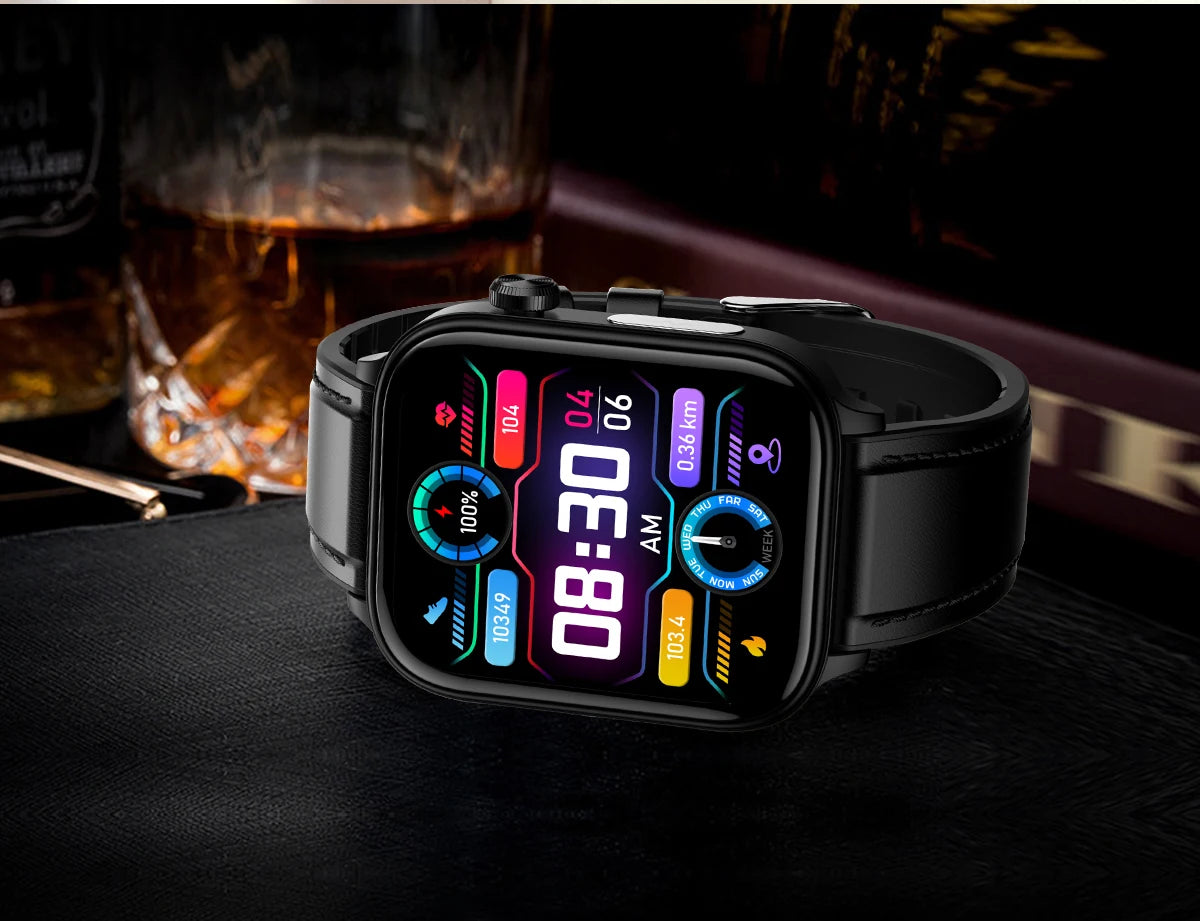 2025 New ECG+PPG Monitoring Smart Watch Women Blood pressure Blood Lipid Uric Acid Women Menstrual Health Tracker Smartwatches - TechSmartX