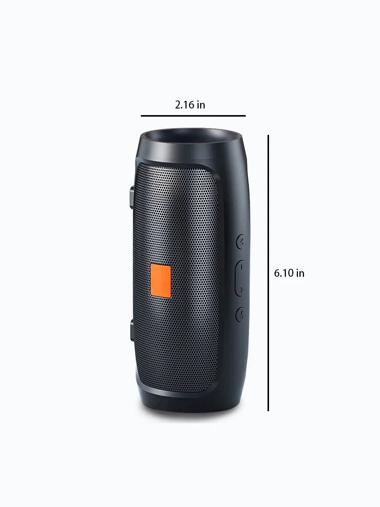 TF USB Bluetooth Speaker Dual Speaker Stereo Outdoor Tfusb Playback Fm Voice Broadcasting Portable Subwoofer Wireless Speaker - TechSmartX