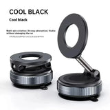 Strong Magnetic Car Phone Holder Foldable Design 360° Adjustable Vacuum Mount for Car/Desk/Bathroom/Universal Use - TechSmartX