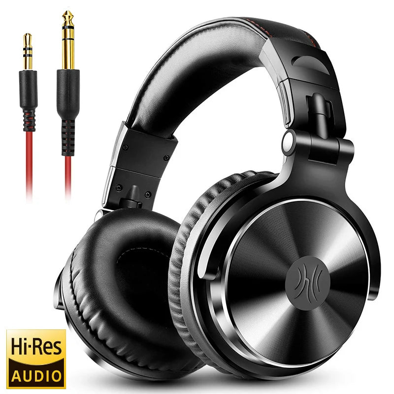 Oneodio Wired Headphones Professional Studio Pro 10/30/50 DJ Headphones With Microphone Over Ear HiFi Hi-Res Monitor Headset - TechSmartX