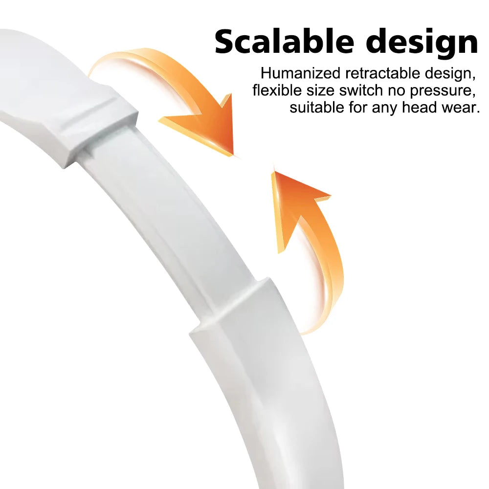 3.5mm/Type-C Wired Headphones Noise Cancelling Business Over Ear Headset Flexible Adjustable Stereo Earphones for PC MP3 Mobile - TechSmartX