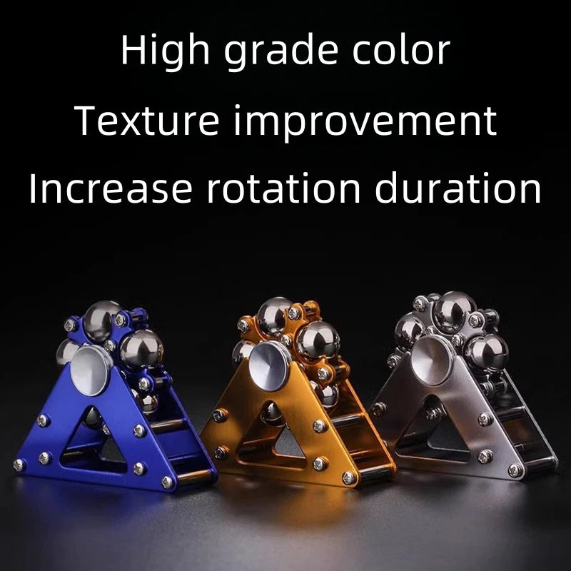 Fingertip Gyroscopic Wheel Creative Metal Ornaments Adult Decompression Venting Device Advanced Mechanical Desktop Pendant Toys - TechSmartX