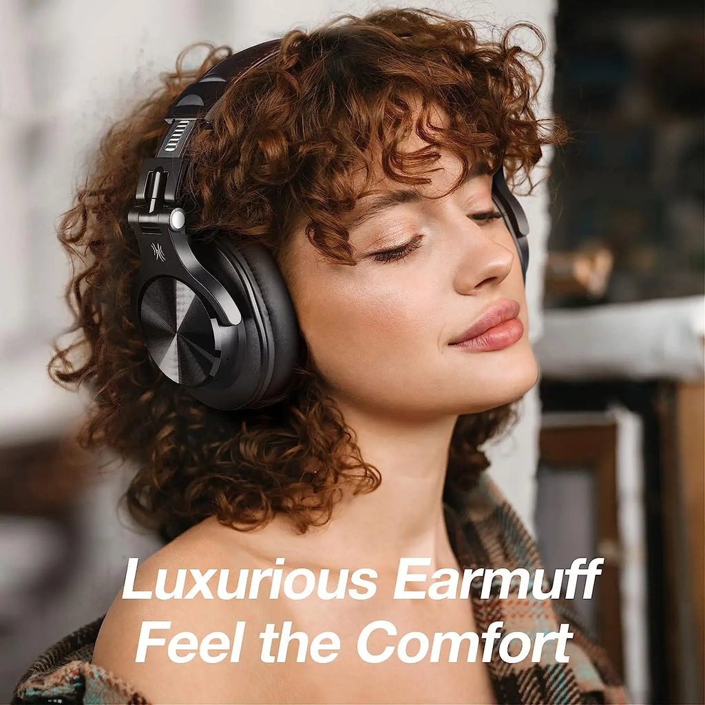 Oneodio Fusion A70 Bluetooth Headphones Hi-Res Audio Over Ear Wireless Headset Professional Studio Monitor DJ HiFi Headphones - TechSmartX