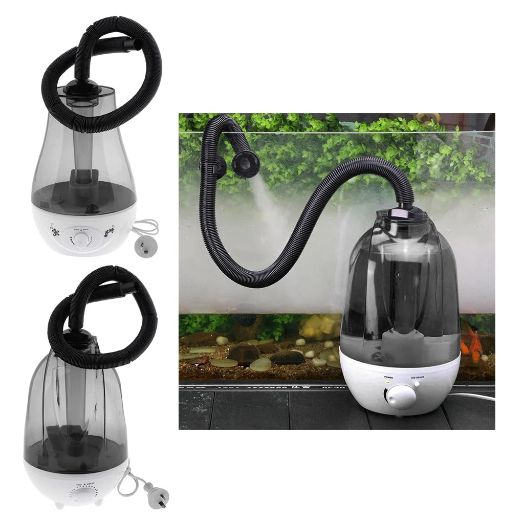 3L Reptile Air Humidifier Sprayer Automatic Terrarium Fogger Mister Easy Filling WIth Timer Large Tank Sprayer Turtle AU-Plug - TechSmartX