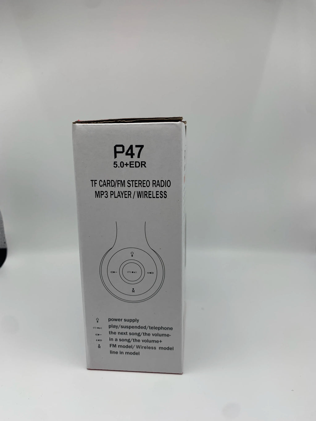 P47 Bluetooth 5.0 Wireless Headphone Foldable HIFI Stereo Bass Earphone Kid Helmet Gift With Mic USB Adaptor For iPhone Game - TechSmartX