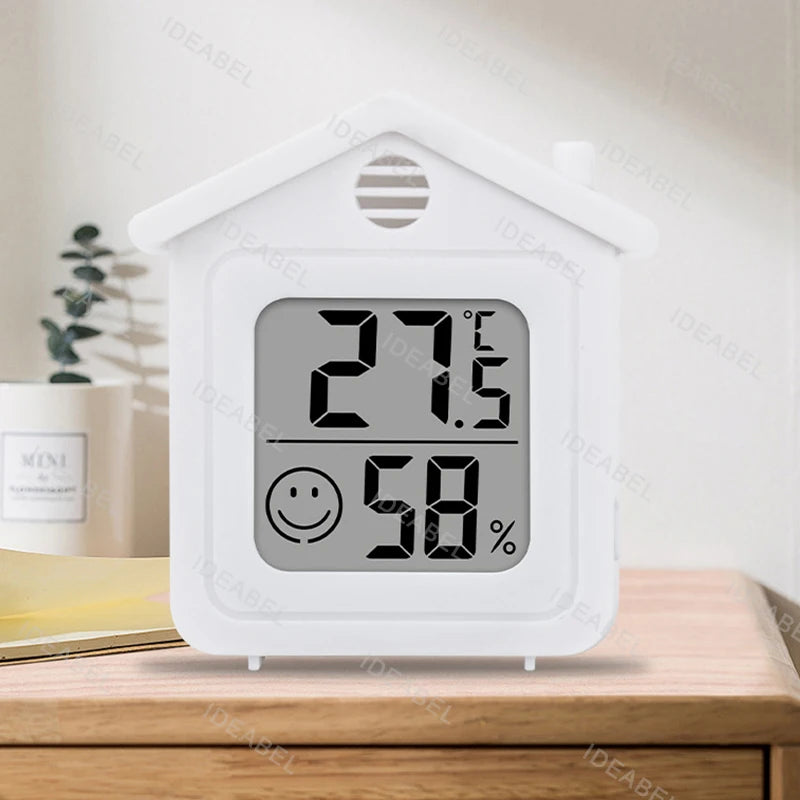 LCD Digital Thermometer Hygrometer Indoor Room Electronic Temperature Humidity Meter Sensor Gauge Weather Station For Home ﻿ - TechSmartX