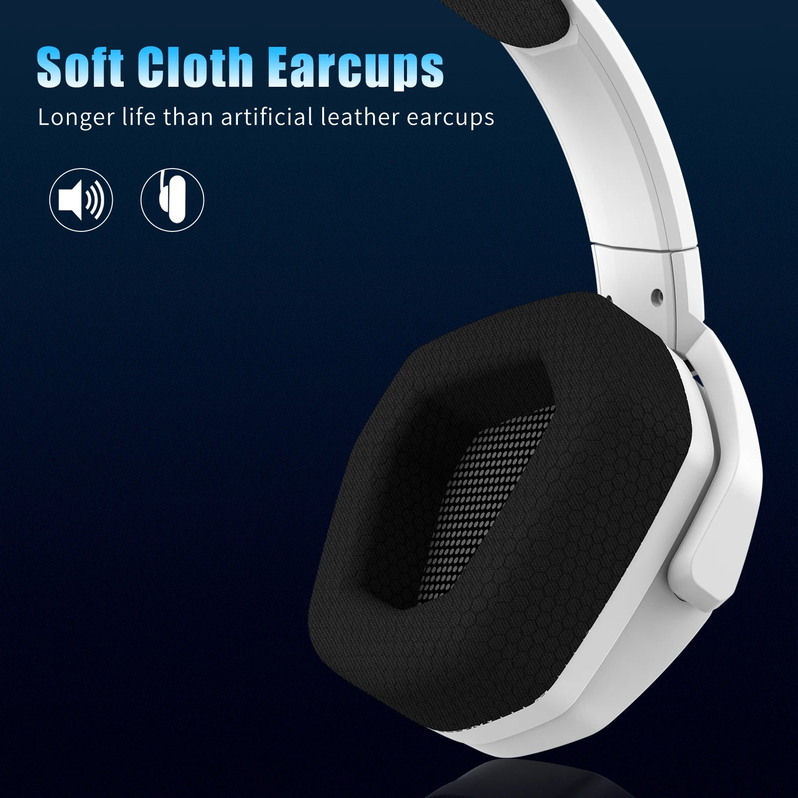 NUBWO G06 Dual Wireless Gaming Headset with Microphone for PS5, PS4, PC, Mobile, Switch, 2.4GHz Bluetooth 5.3 Gaming Headphones - TechSmartX