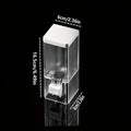 Homefish Perforated Manual Press Soap Dispenser Wall Mounted Traceless Disinfectant Bottle Bathroom Transparent Soap Dispenser - TechSmartX