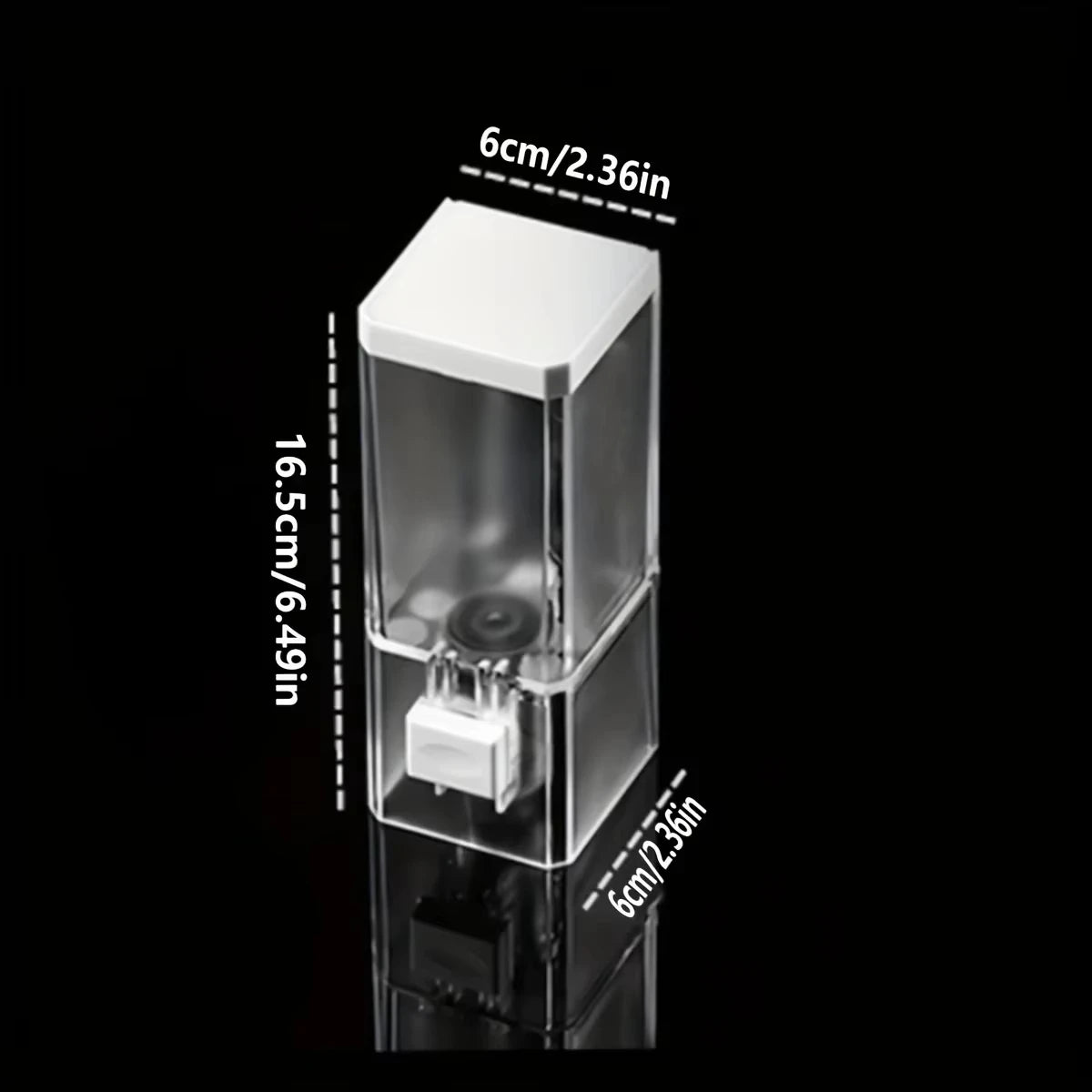Homefish Perforated Manual Press Soap Dispenser Wall Mounted Traceless Disinfectant Bottle Bathroom Transparent Soap Dispenser - TechSmartX