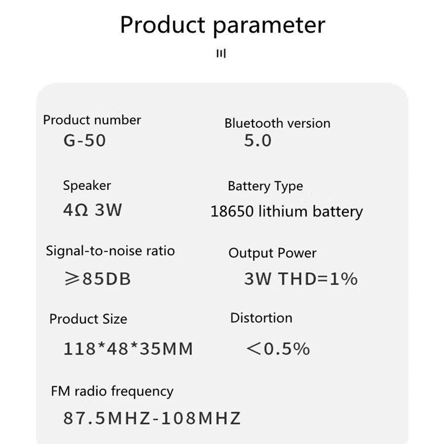 Alarm Clock Radio FM Bluetooth Speaker Portable Subwoofer Caixa De Som Sound Box Music Wireless Mini Woofers Bocina Lamp Column - TechSmartX