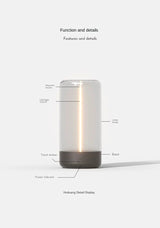 Portable quantum wire ambient magnetic light Type-C charging, eye protection function, bedroom, study, camping, Christmas gift - TechSmartX