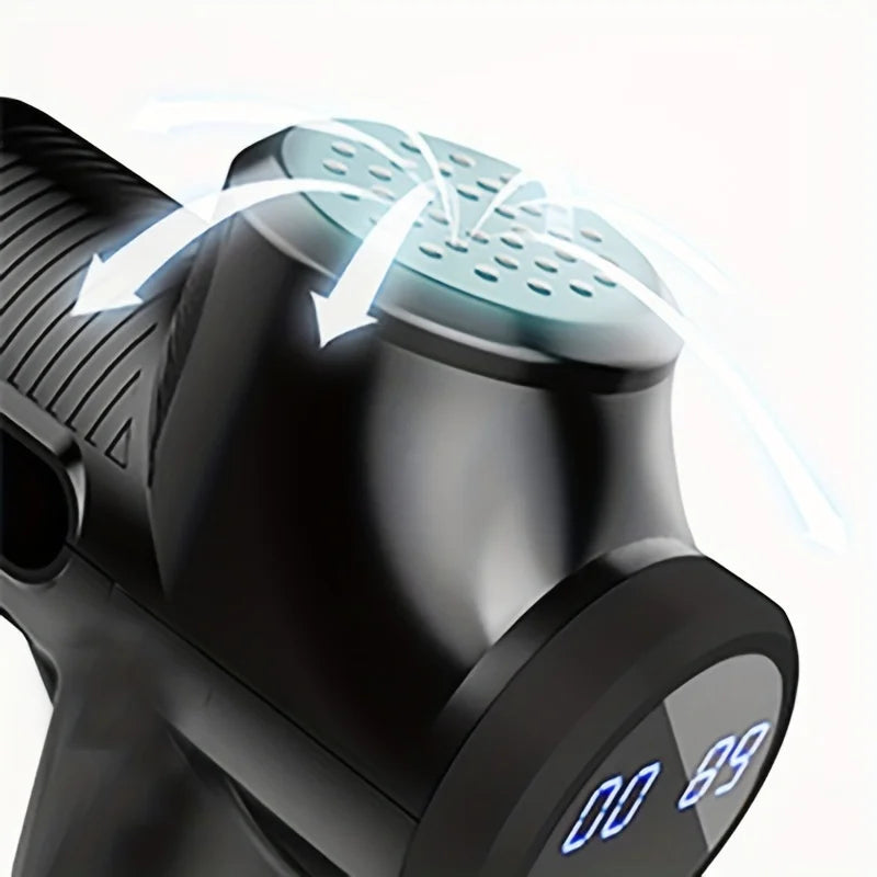 30 Level Massage Gun Fascia Deep Muscle Relax Body Neck Massager Electric Fitness Equipment Noise Reduction Male Female - TechSmartX