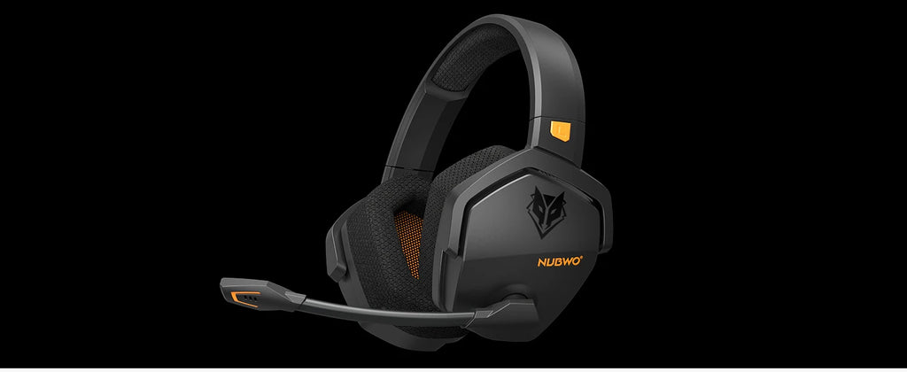 NUBWO G06 Dual Wireless Gaming Headset with Microphone for PS5, PS4, PC, Mobile, Switch, 2.4GHz Bluetooth 5.3 Gaming Headphones - TechSmartX