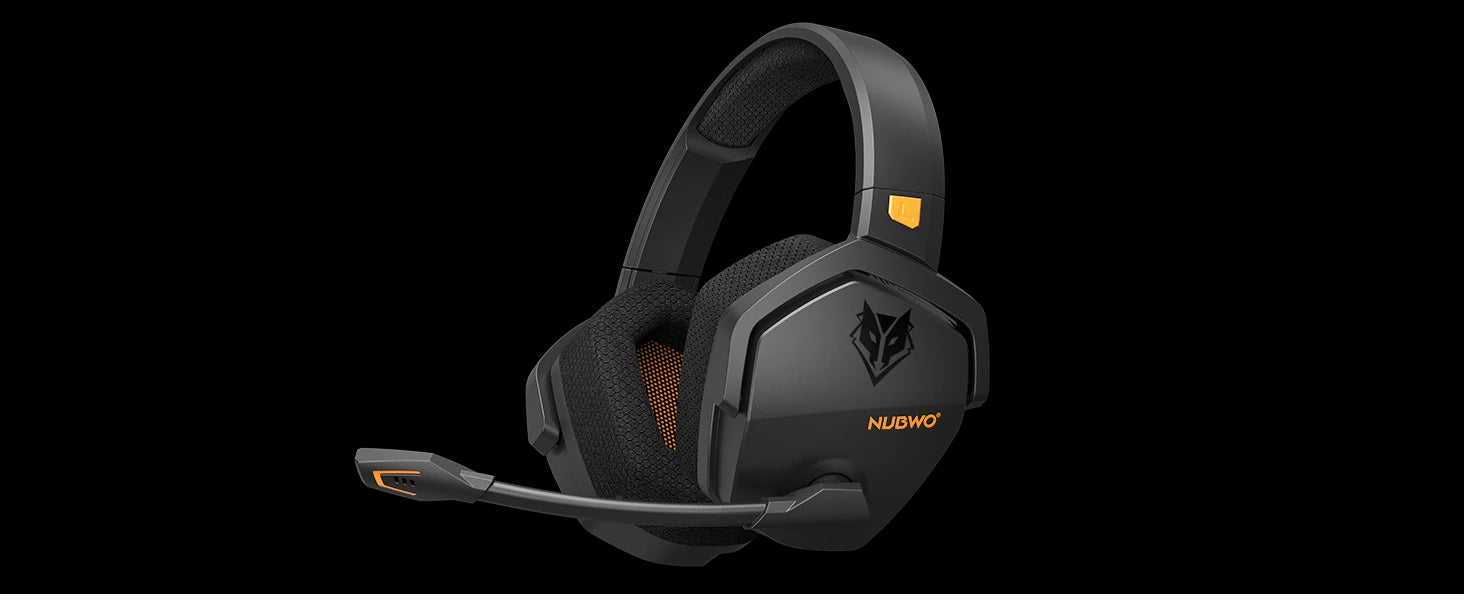 NUBWO G06 Dual Wireless Gaming Headset with Microphone for PS5, PS4, PC, Mobile, Switch, 2.4GHz Bluetooth 5.3 Gaming Headphones - TechSmartX
