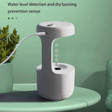 Anti-Gravity Humidifier New Ultrasonic Humidifier with Dual Power-Off Protection Large Capacity Air Humidifierw for Home/Office - TechSmartX