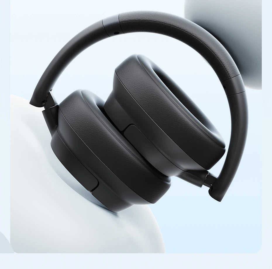 Baseus Bass BH1 Wireless Headphones Bluetooth 6.0 SuperBass 2.0 Over Ear Headset ENC Clear Calls 80hours Playtime Earphones - TechSmartX