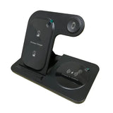 Stație de încărcare rapidă wireless 3 în 1, 30W, pliabilă, pentru iPhone 15 14 13 12 11, Apple Watch 9 8 7 6 5, Airpods Pro