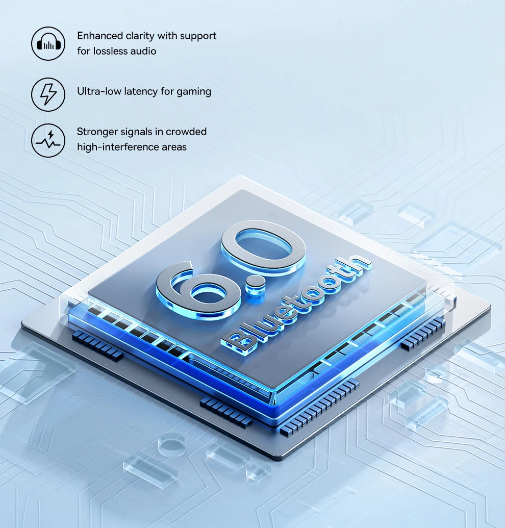 Baseus Wireless Headphones Bluetooth 5.3 HIFI Level Earphone 40mm Driver Foldable Over Ear Headsets 70H Playtime Spatial Audio - TechSmartX