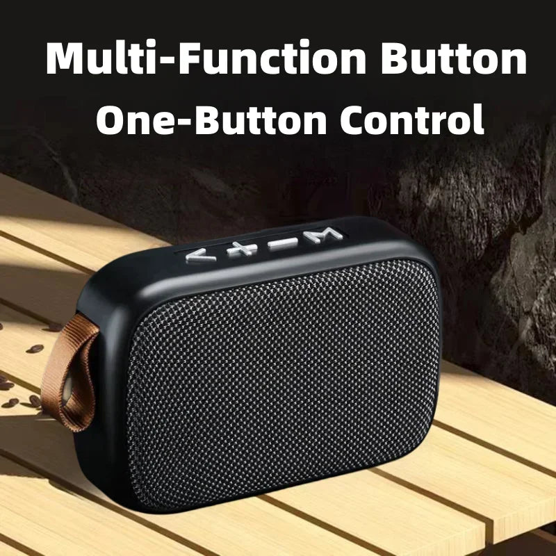 Portable Speakers Outdoor Bluetooth 5.0 Mini Oxford Loudspeaker Wireless Column 3D Stereo Music Player Surround Hifi sound Box - TechSmartX