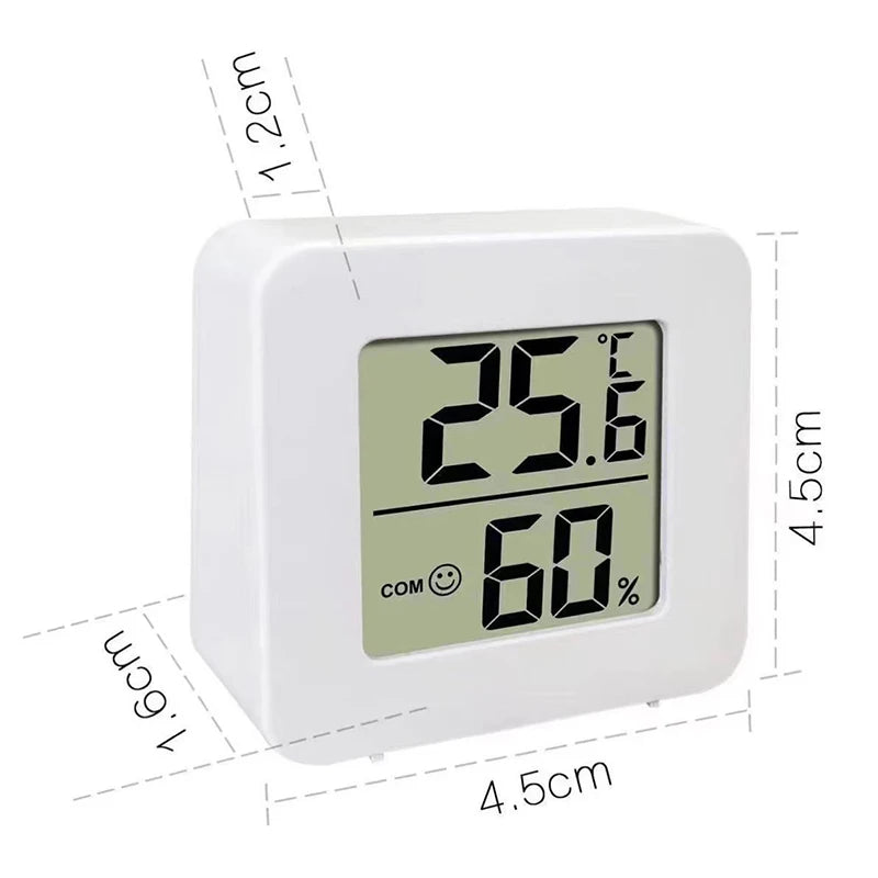 LCD Digital Thermometer Hygrometer Indoor Room Electronic Temperature Humidity Meter Sensor Gauge Weather Station For Home ﻿ - TechSmartX