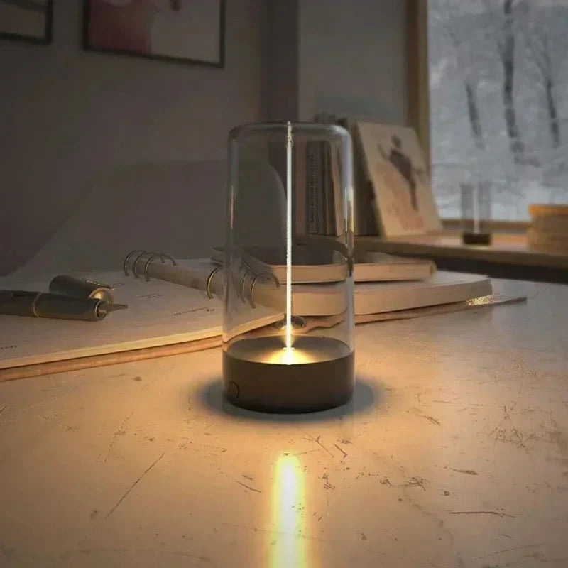 Portable quantum wire ambient magnetic light Type-C charging, eye protection function, bedroom, study, camping, Christmas gift - TechSmartX
