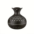 New unique elegant creative wood grain flower humidifier USB mini silent home office desktop colorful wisp empty aroma diffuser - TechSmartX