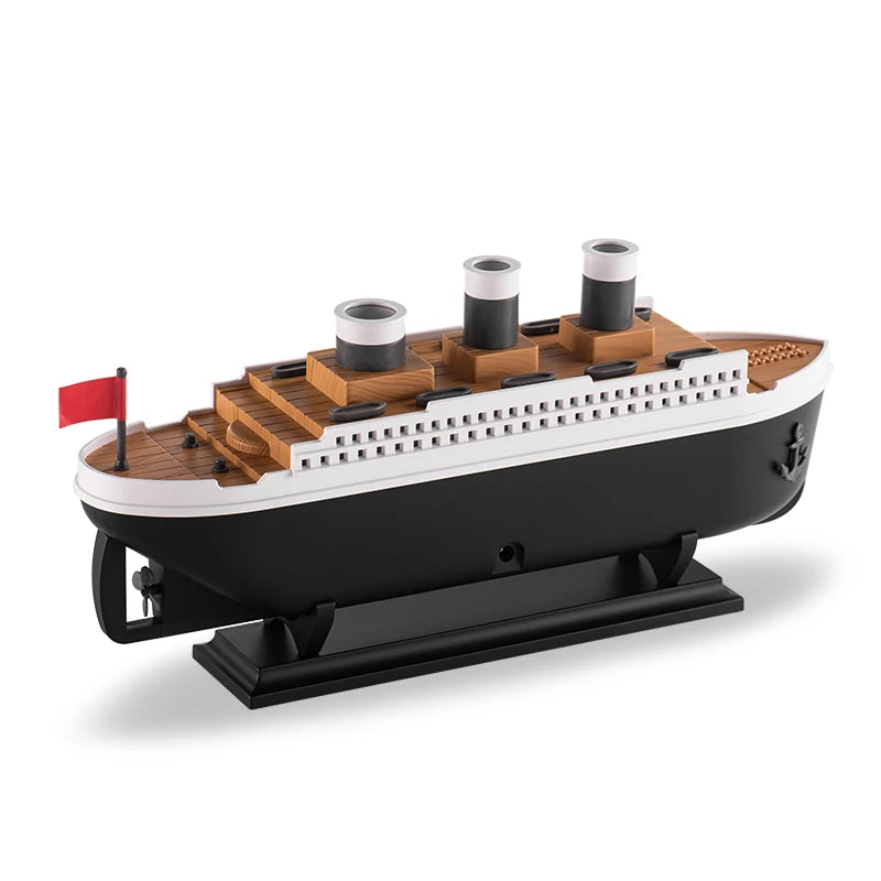 Retro Ship Air Humidifier Ultrasonic Aromatherapy Diffusers Mist Maker Fragrance Essential Oil Aroma Difusor Remote control - TechSmartX