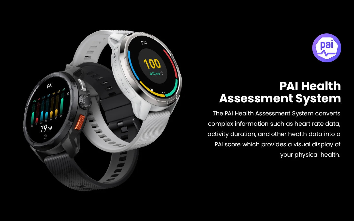 HAYLOU Solar Ultra GPS Smartwatch 1.6” AMOLED Display 5ATM Waterproof Built-in GPS Bluetooth Phone Calls Sports Smart Watch - TechSmartX
