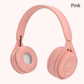 Y08 Macaron Wireless Bluetooth Headband Headphones with Mic Stereo Gaming Headset Gamer Girl Gift for Mobile Tablet - TechSmartX