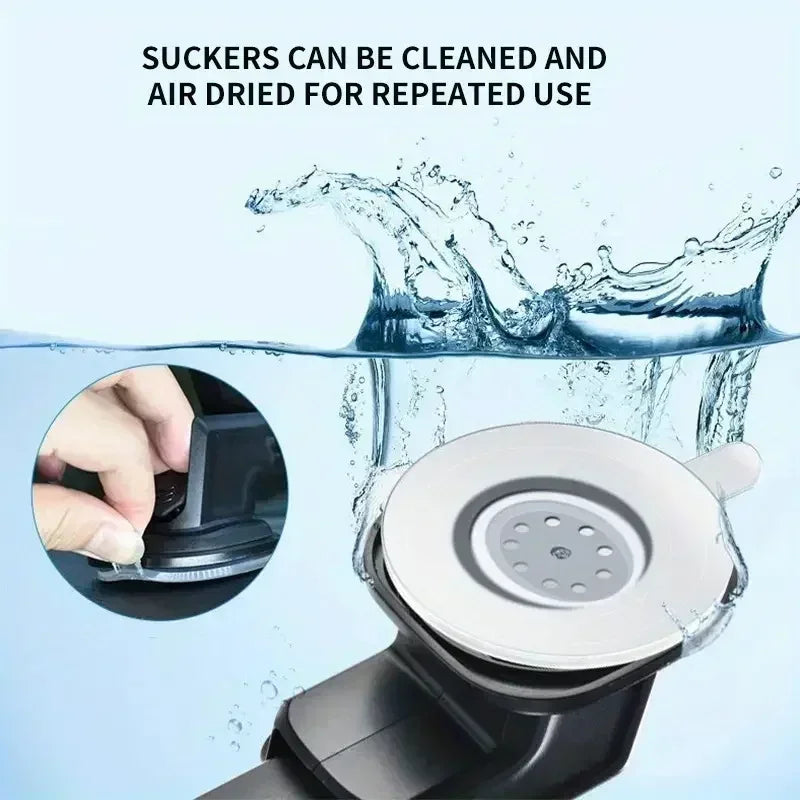 2024 NEW Universal Sucker Car Phone Holder 360° Windshield Car Dashboard Mobile Cell Support Bracket for iPhone Samsung Xiaomi