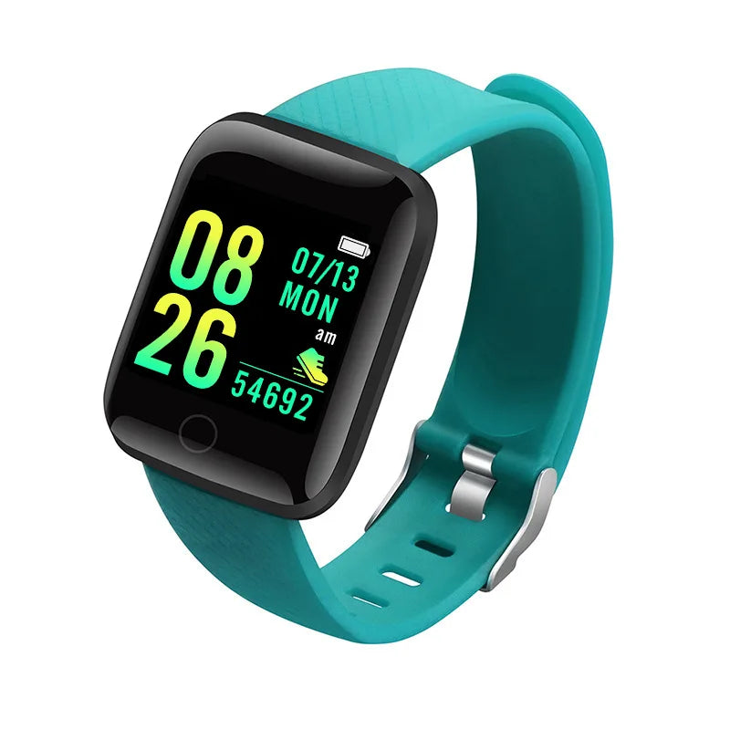 Smartwatch Men Women Wristwatches Smart Watch Message Fitness Monitor Bracelet Birthday Gift Electronic Clock For Android IOS - TechSmartX