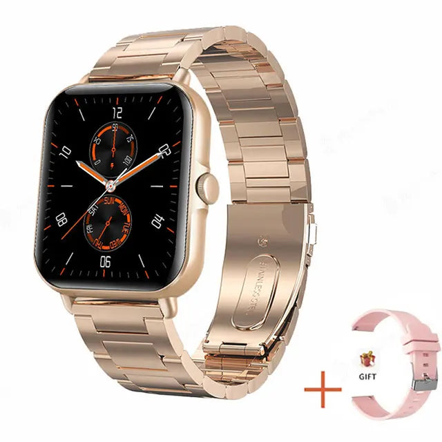 2025 Digital Smartwatch Sports Fitness Men's Women Smart Watch Waterproof Wrist Watches for Ladies Kids Child Android IOS Phones - TechSmartX