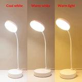 LED Table Lamps 3Levels Dimmable Wireless Led Desk Lamp Touch Night Light USB Rechargeable Touch Lamp For Room Study Office - TechSmartX