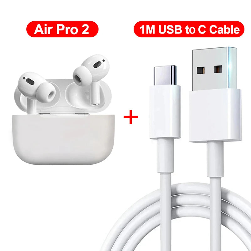 Wireless Bluetooth Earphones For Apple iPad Air Earbuds For iPhone 17 16 15 14 13 12 11 Pro Max Headphone Laptops Tablet Headset