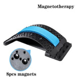 Back Stretcher Multi-Level Adjustable Massager Waist Neck Fitness Lumbar Cervical Spine Cervical Spine Support - TechSmartX