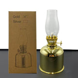 Retro Metal Kerosene Oil Lantern for Outdoor Camping - Small Horse Cozy Atmosphere Tent for Camping, Hiking Outdoor Adventures - TechSmartX