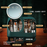 Creative LED Cosmetic Storage Box - The Internet's Most Popular Organizer for Makeup Lovers - TechSmartX