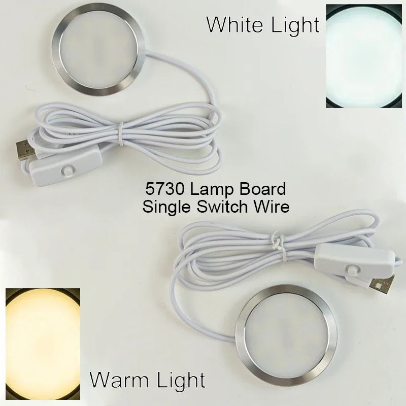 Led Lamp Kit Adjustable Light Kit Led Light Parts Hardware DIY Model Cold/warm Light Without Lamp Shell - TechSmartX