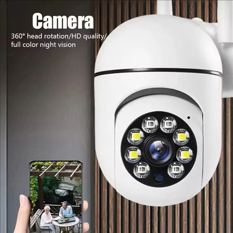 A7 1080P Security Camera WIFI Camera Outdoor PTZ Speed Wireless IP Camera CCTV 4X Digital Zoom Audio Network Surveillance CAM - TechSmartX